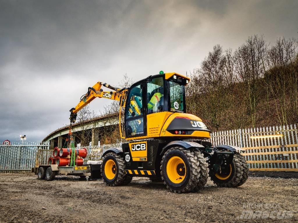 JCB Hydradig 110W Kolesové rýpadlá