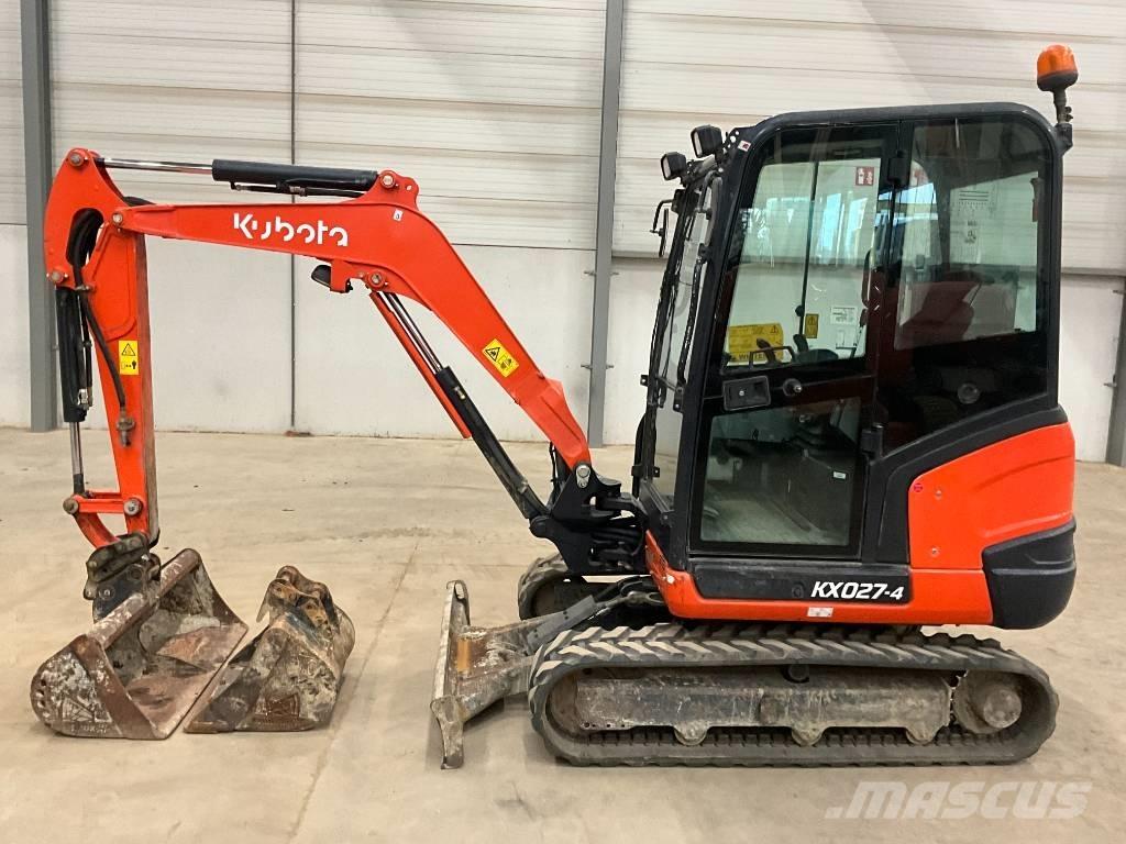 Kubota KX 027-4 Mini rýpadlá < 7t
