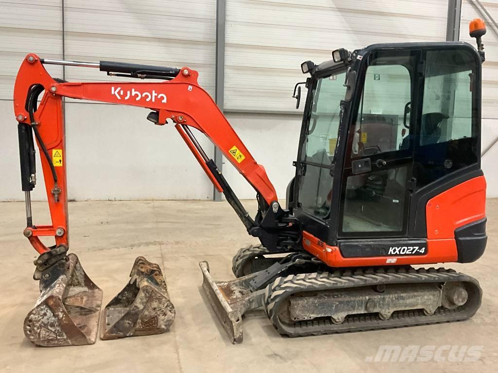 Kubota KX 027-4 Mini rýpadlá < 7t