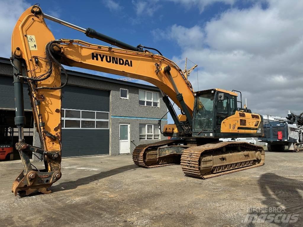 Hyundai HX 380 L Pásové rýpadlá