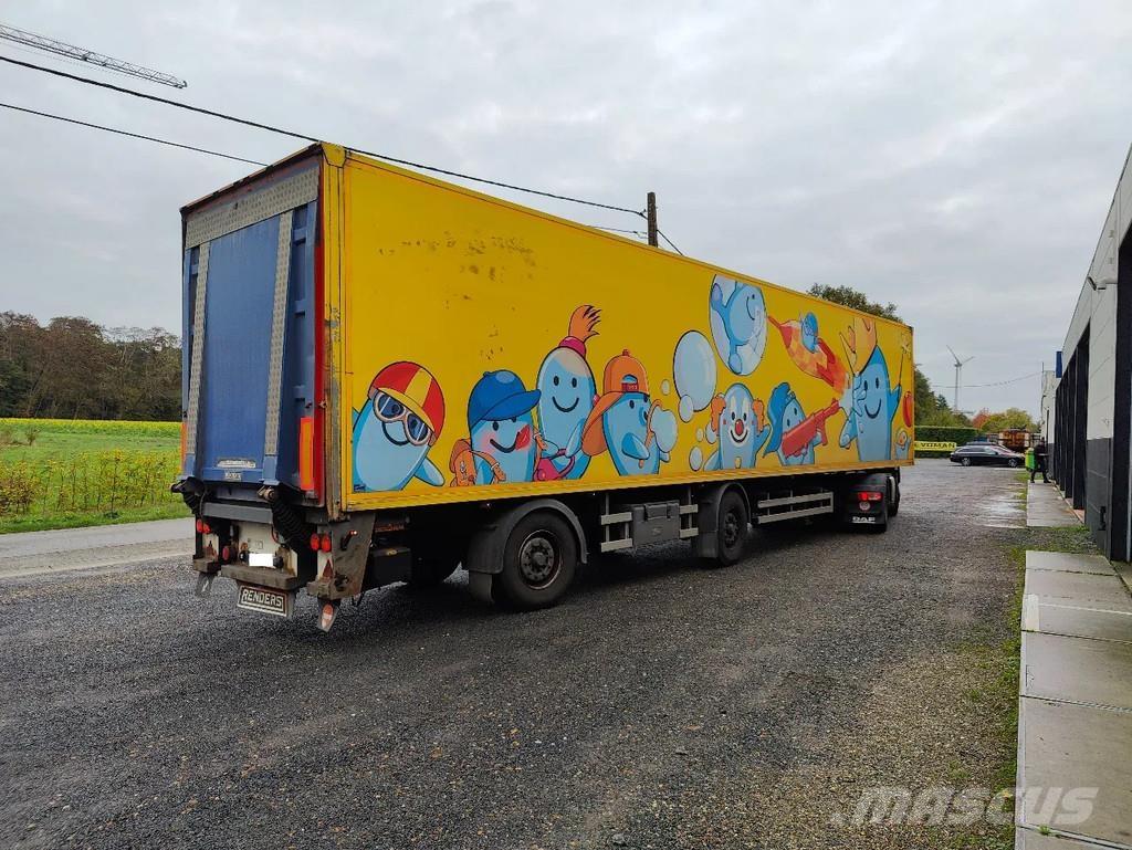 Renders X-Steering Skriňové návesy