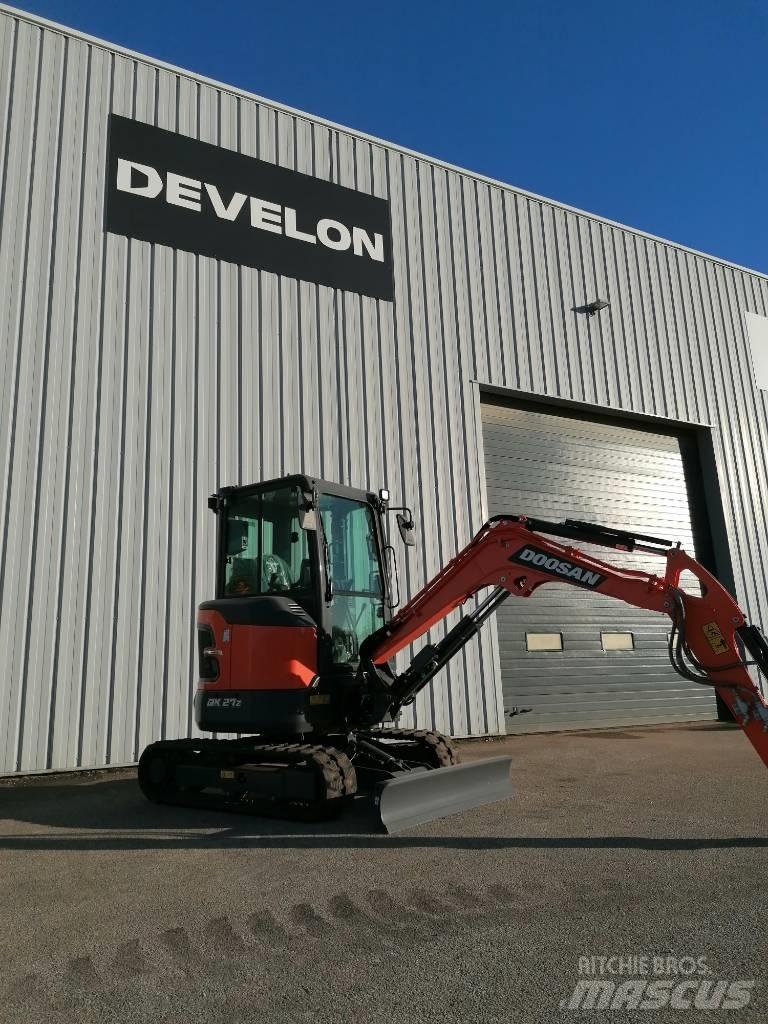 Doosan DX 27 Z Mini rýpadlá < 7t