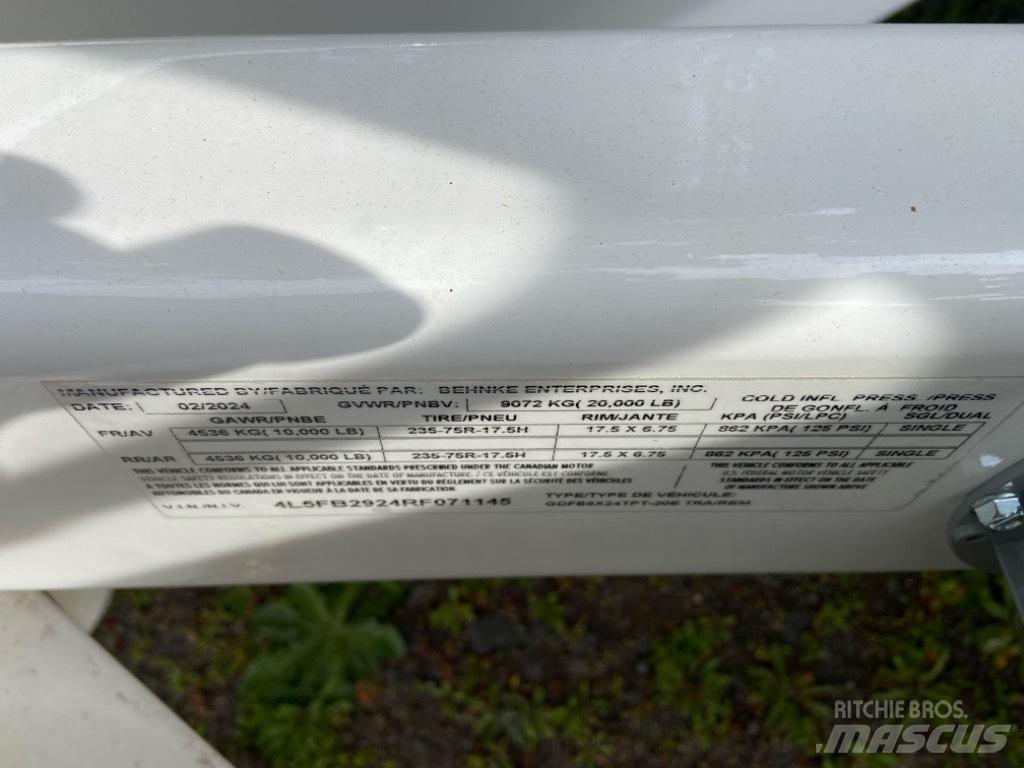 Behnke 8X24TPT-20E Ďalšie prívesy