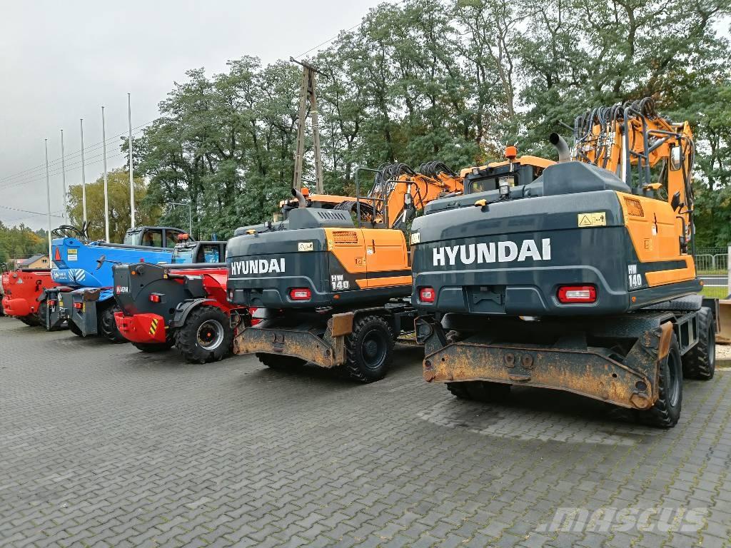 Hyundai HW140 Kolesové rýpadlá