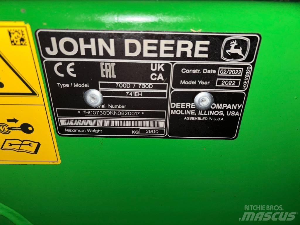 John Deere T670I 4WD Kombinované zberacie stroje