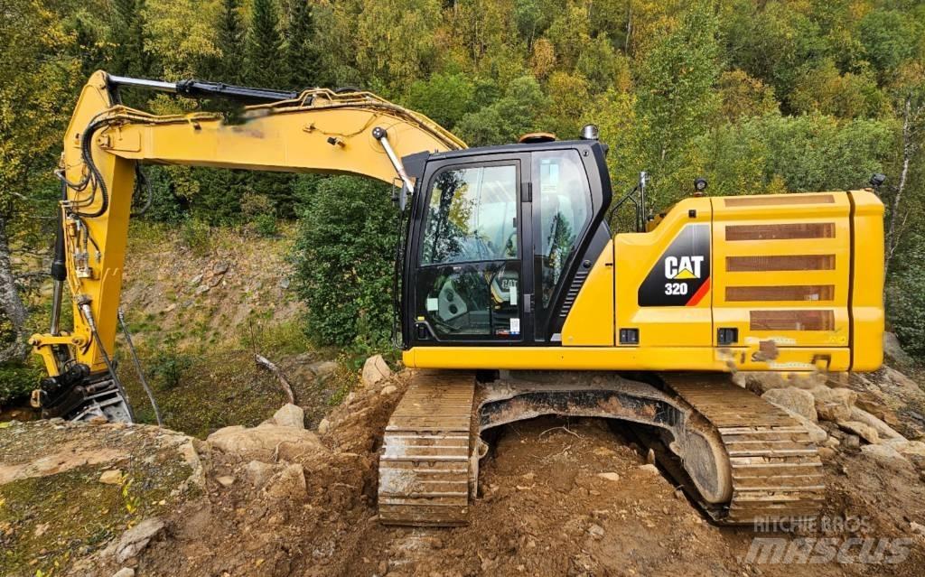 CAT 320 Pásové rýpadlá