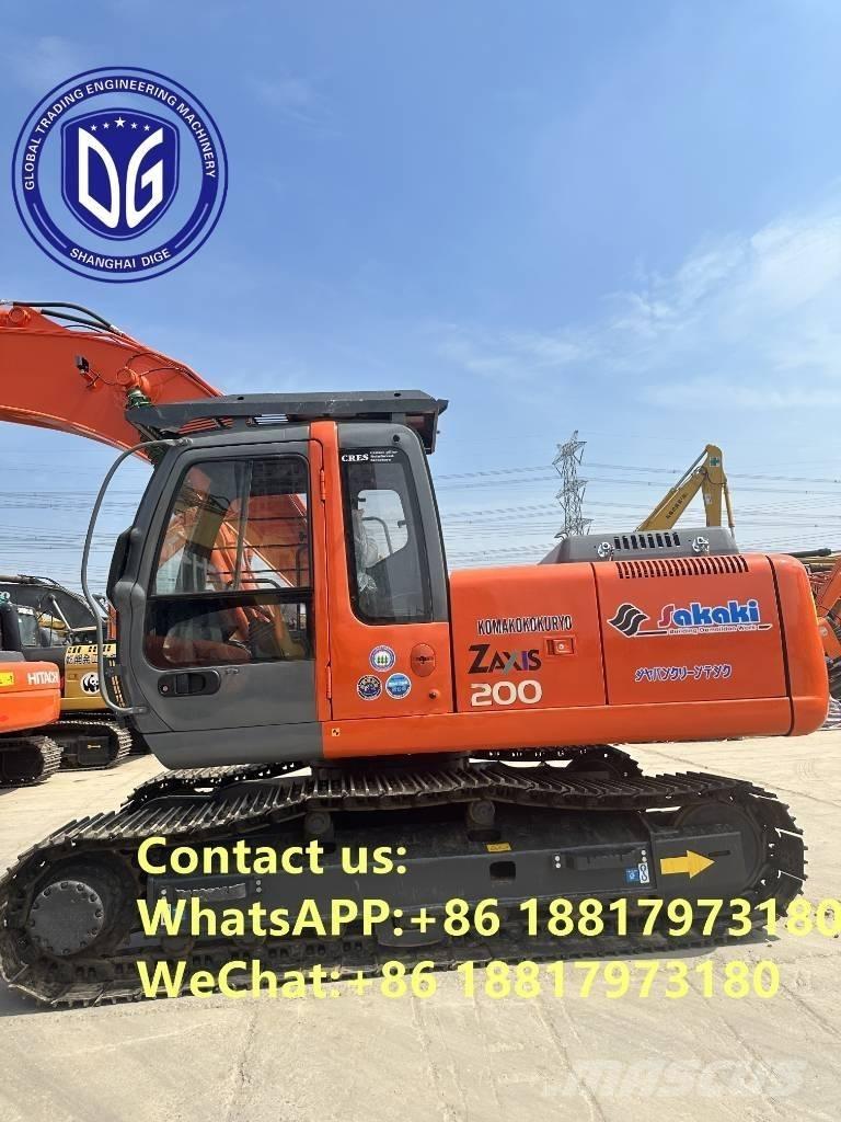 Hitachi ZX 200-6 Pásové rýpadlá