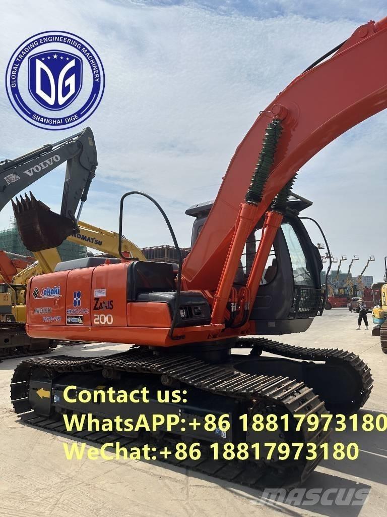 Hitachi ZX 200-6 Pásové rýpadlá