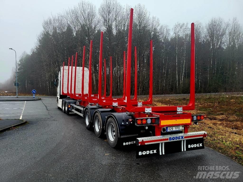 Bodex KIS3 Návesy na prepravu kmeňov