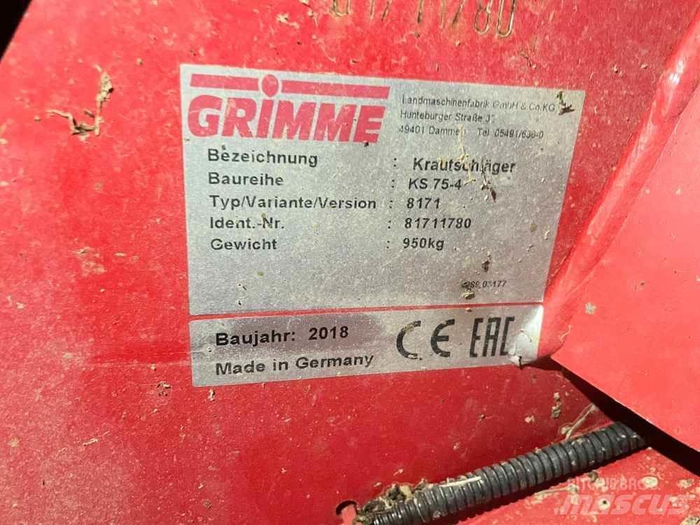 Grimme KS 75-4 Zariadenie na pestovanie zemiakov - Iné