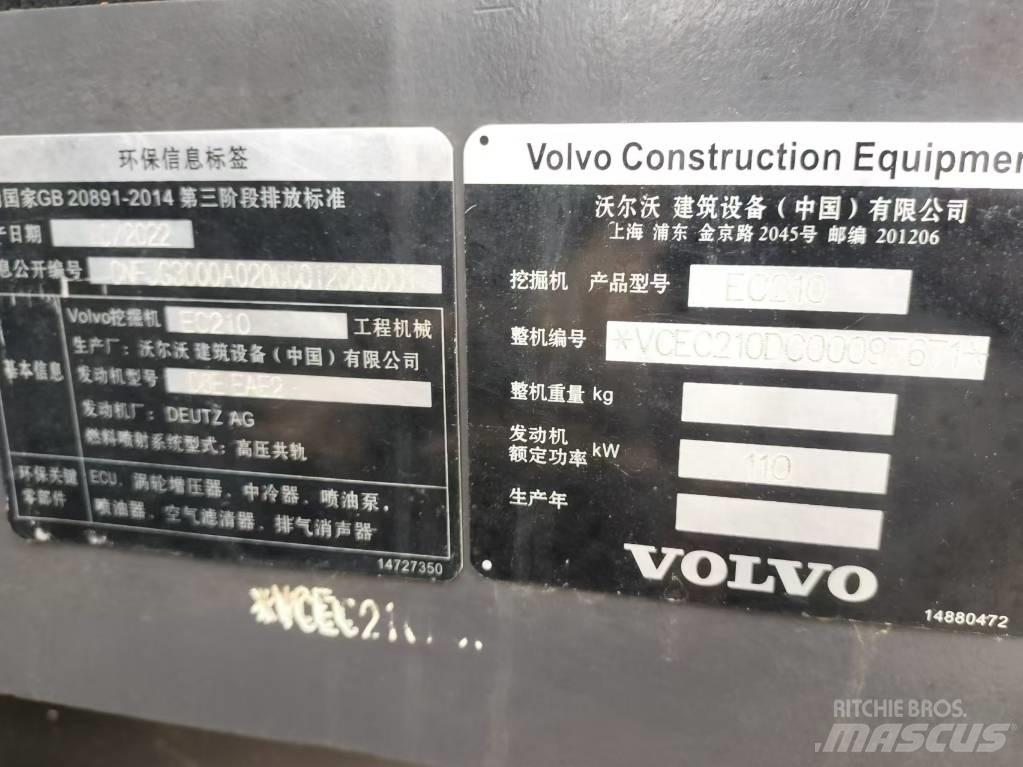 Volvo EC 210 Pásové rýpadlá