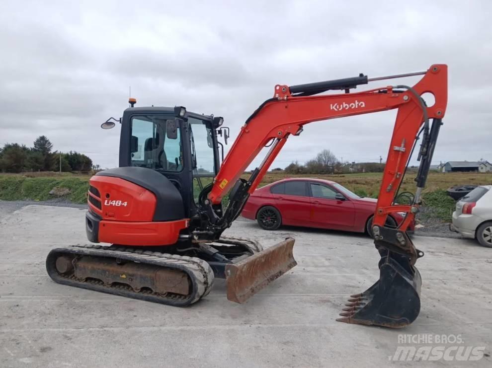 Kubota U 48-4 Mini rýpadlá < 7t