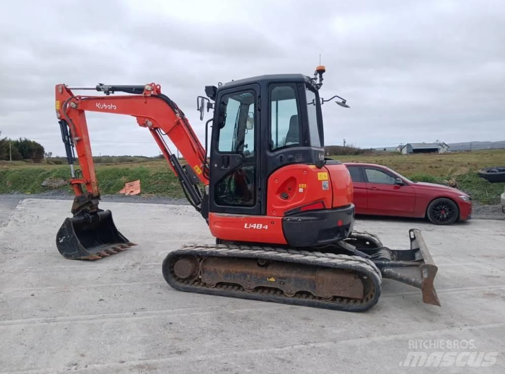 Kubota U 48-4 Mini rýpadlá < 7t