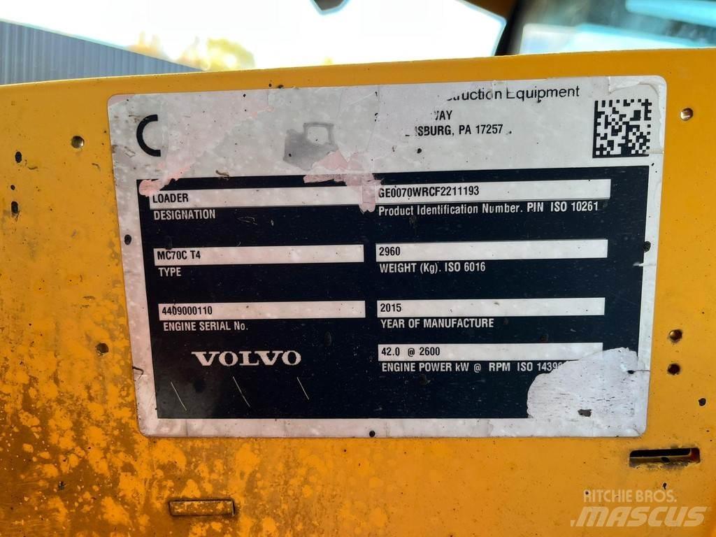 Volvo MC 70 C Kolesové nakladače