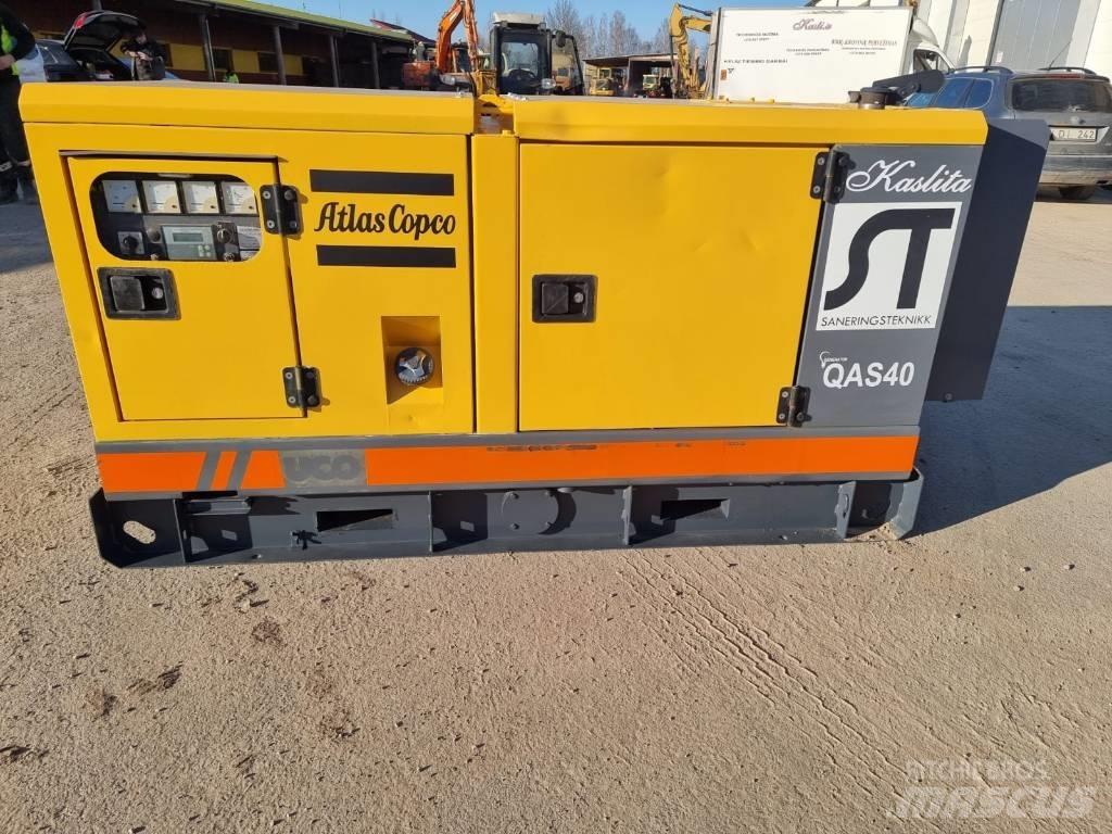 Atlas Copco QAS 40 Naftové generátory