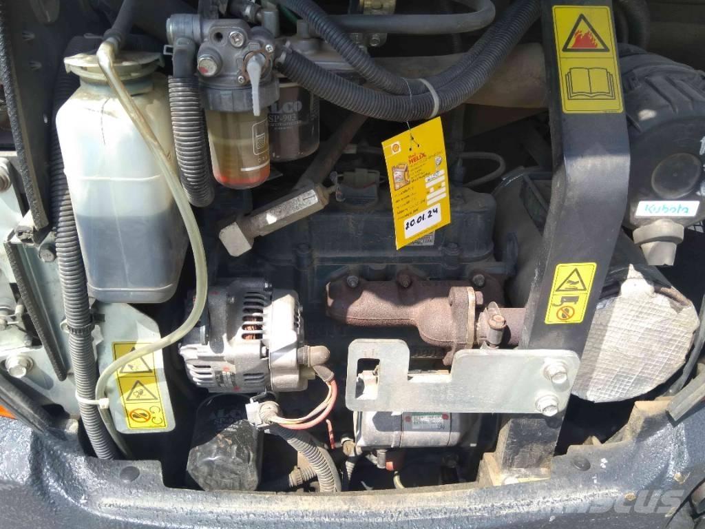 Kubota KX 018-4 Mini rýpadlá < 7t