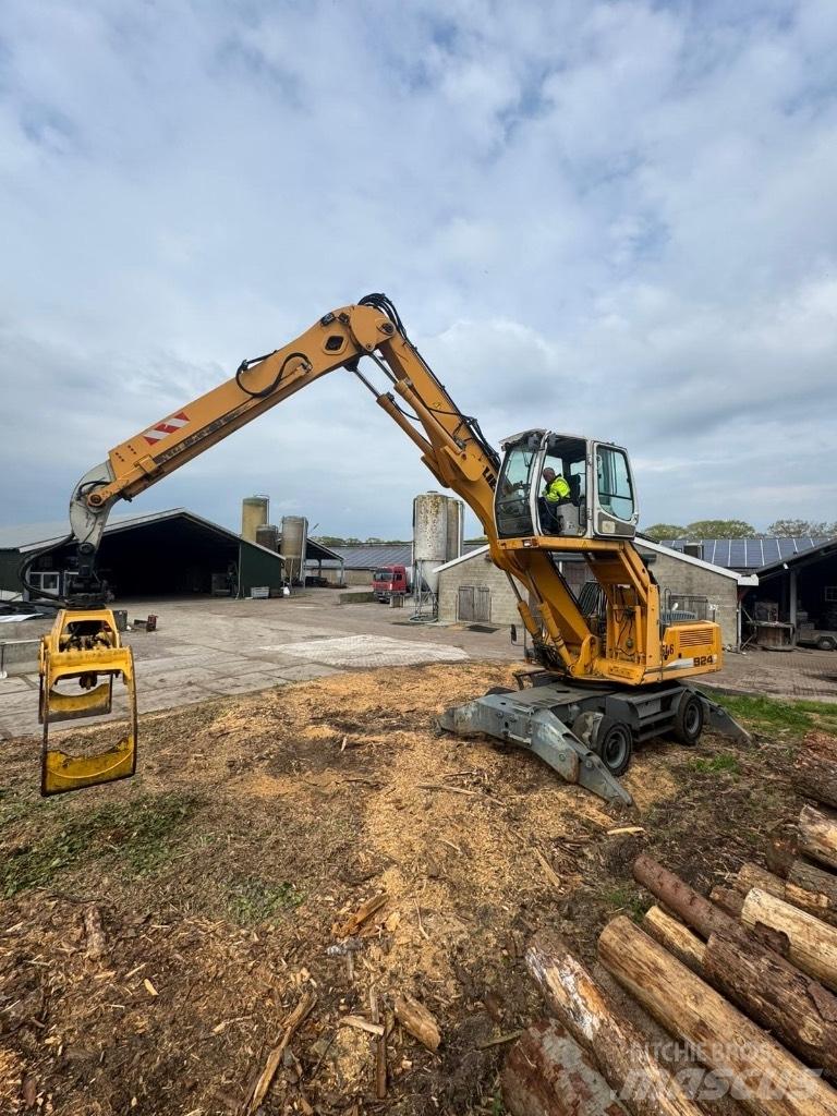 Liebherr A 924 C Lesné nakladače