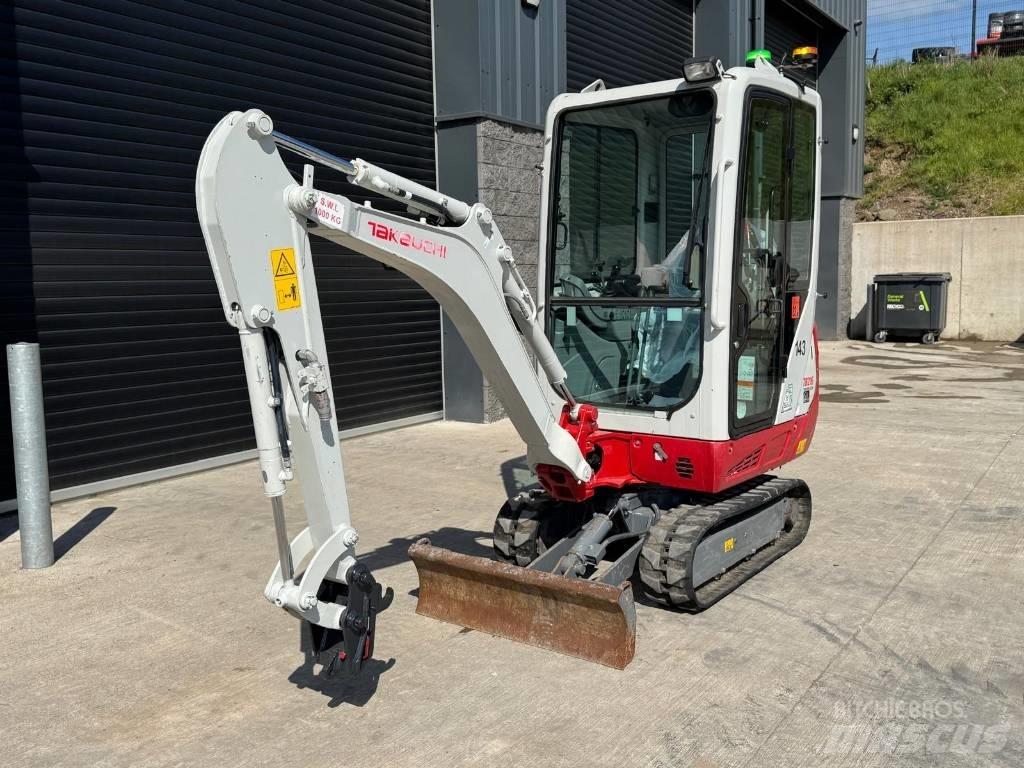 Takeuchi TB 216 Mini rýpadlá < 7t
