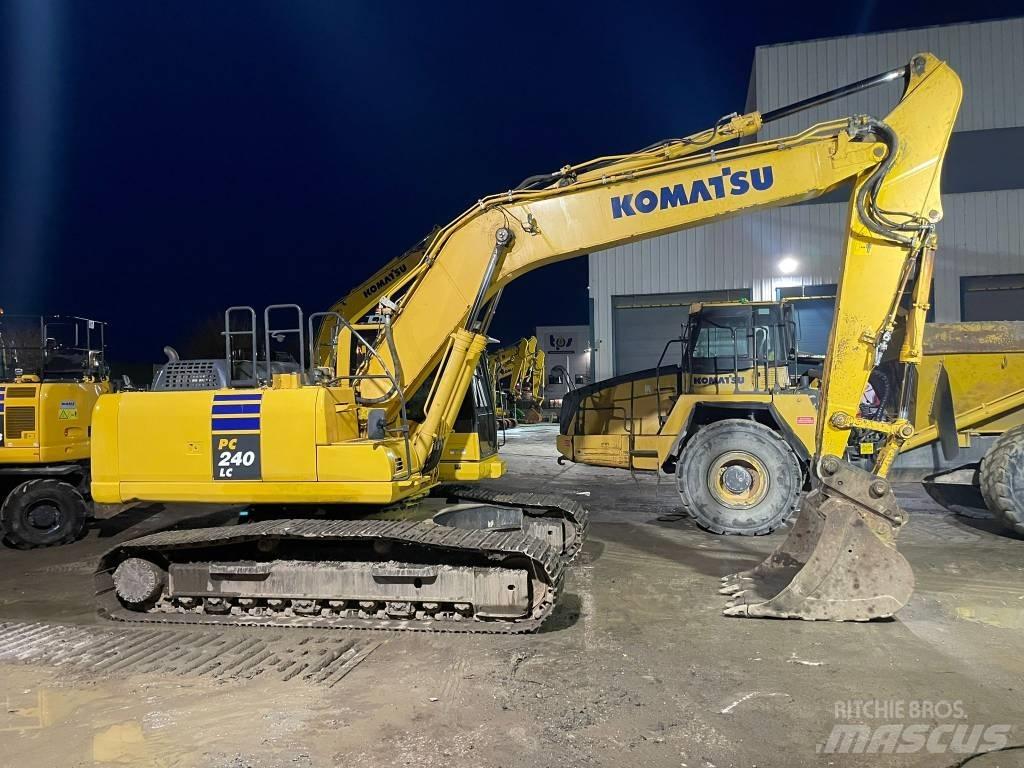 Komatsu PC240LC-10 Pásové rýpadlá