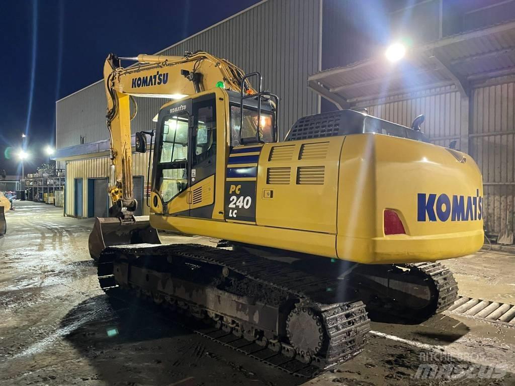 Komatsu PC240LC-10 Pásové rýpadlá