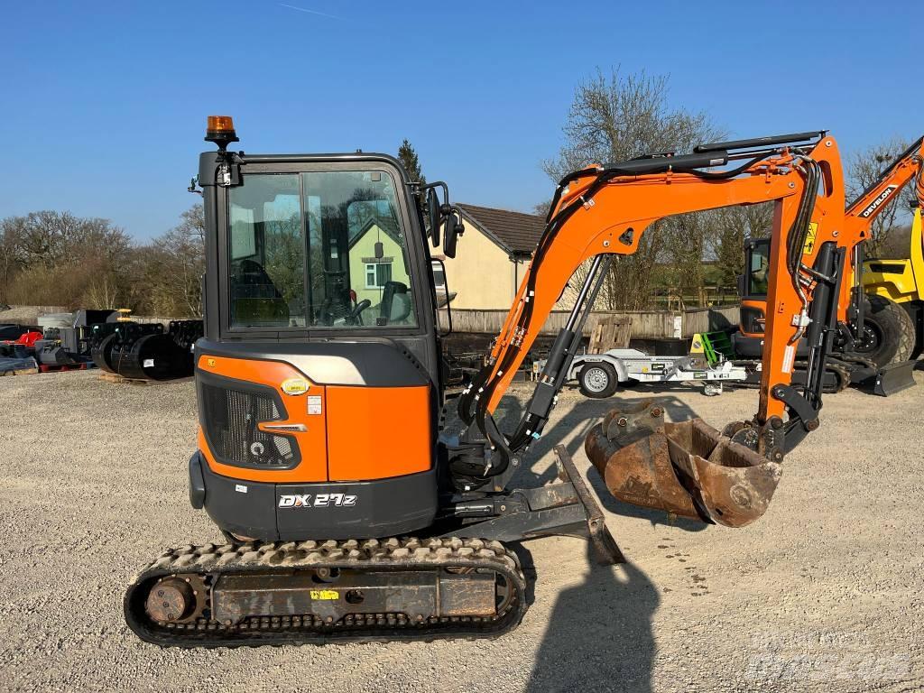 Doosan DX27z-7 Mini rýpadlá < 7t