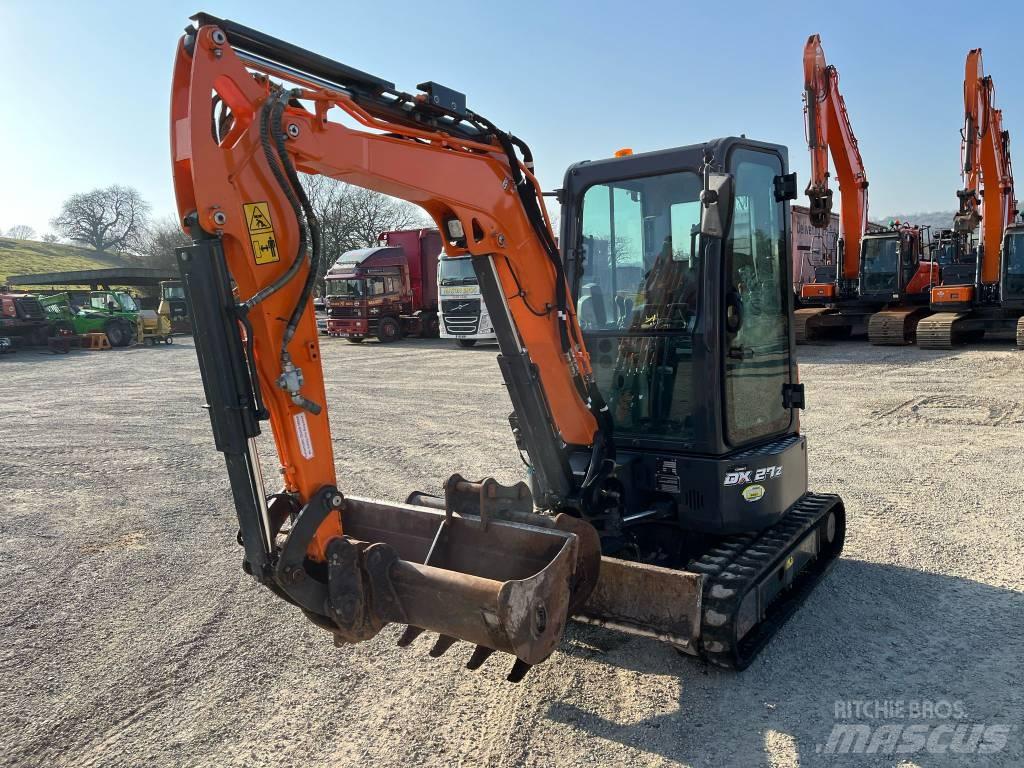 Doosan DX27z-7 Mini rýpadlá < 7t