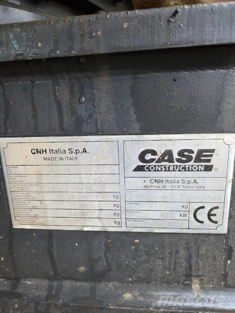 CASE WX 188 Špeciálne bagre