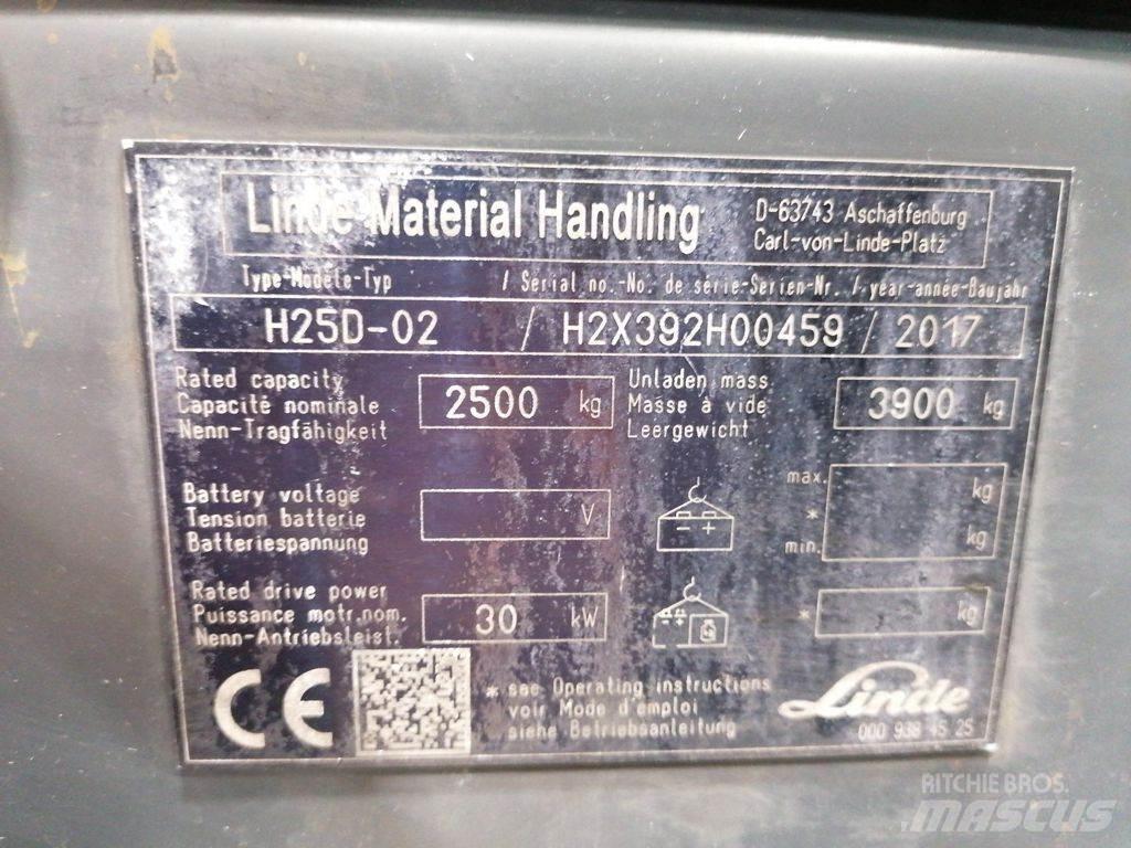 Linde H25D-02 Dieselové vozíky
