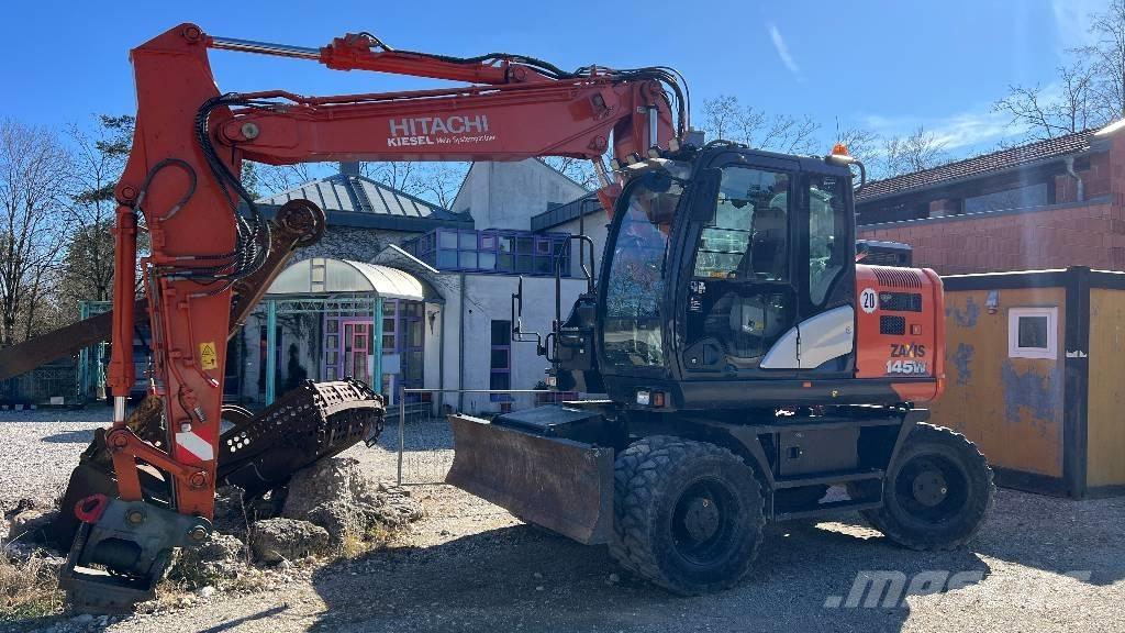 Hitachi ZX 145 W-6 Kolesové rýpadlá