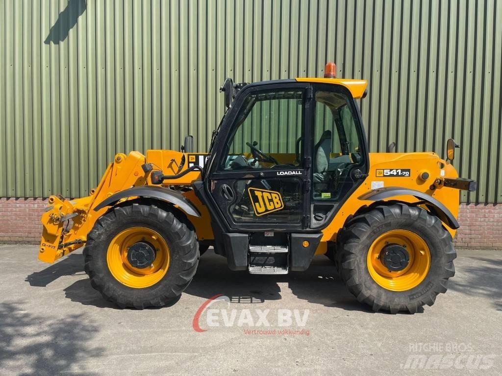 JCB 541-70 Teleskopické nakladače pre poľnohospodárstvo