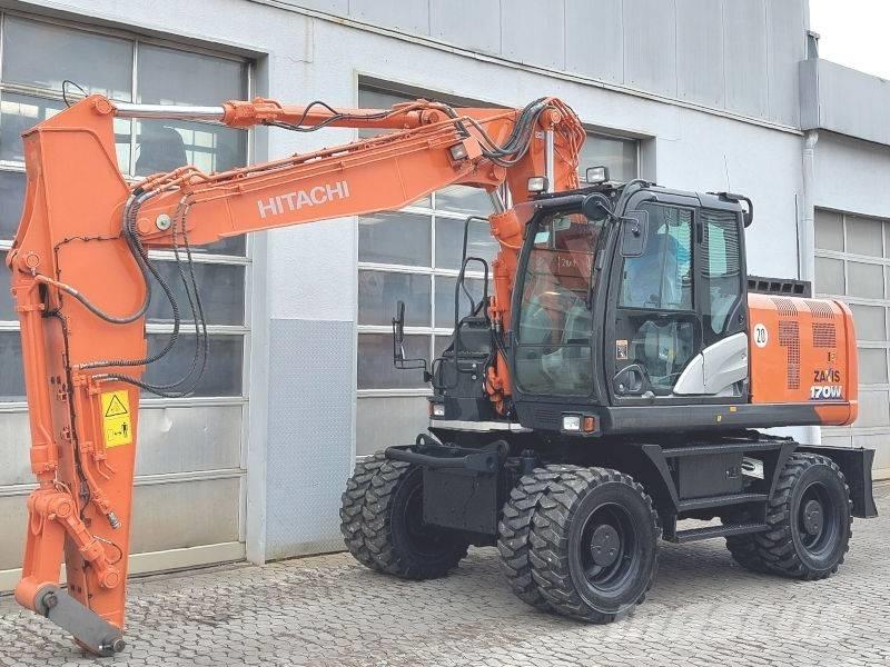 Hitachi ZX 170 W-6 Kolesové rýpadlá