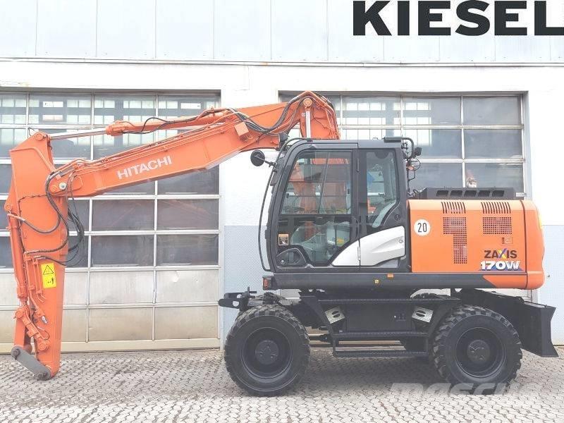 Hitachi ZX 170 W-6 Kolesové rýpadlá