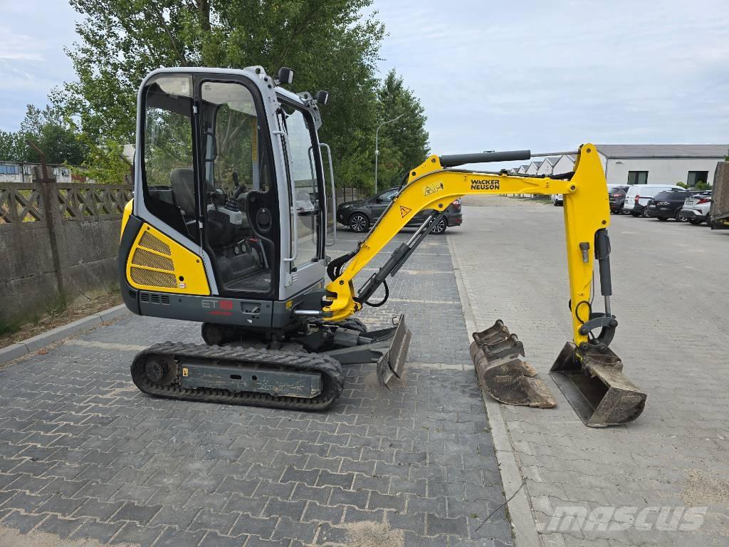 Wacker Neuson ET18 Mini rýpadlá < 7t
