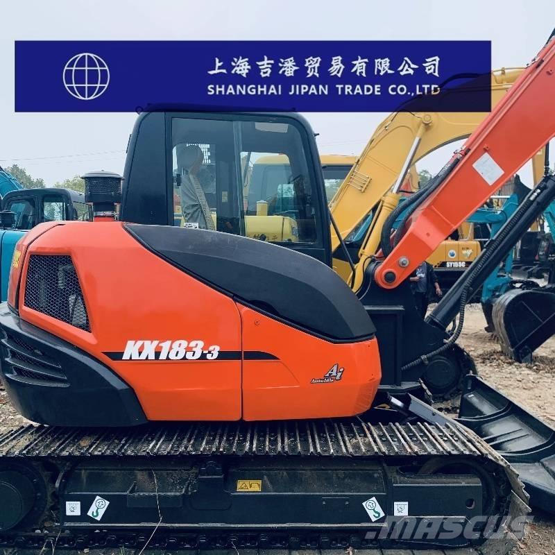 Kubota KX 183 Midi rýpadlá 7 t - 12 t