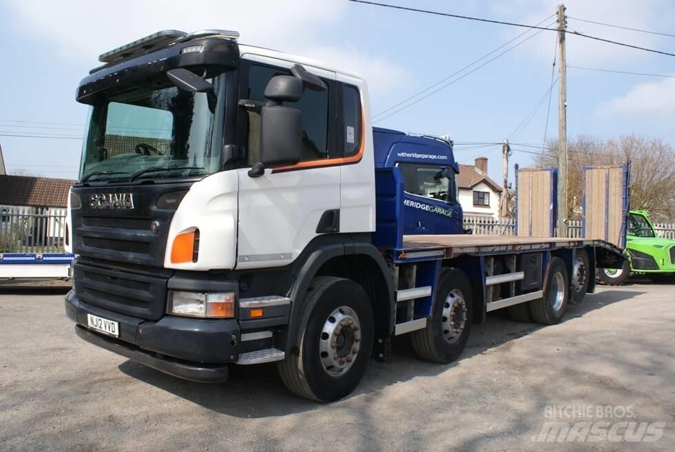 Scania P 360 CB Valník s navijakom