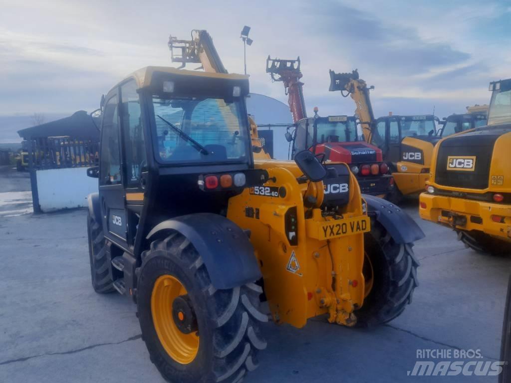 JCB 532-60 Teleskopické manipulátory