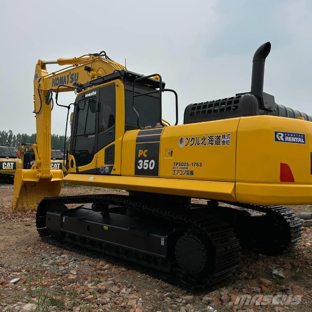 Komatsu 350-8 Pásové rýpadlá