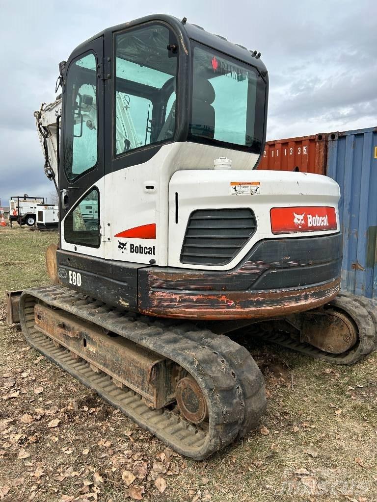 Bobcat E 80 Pásové rýpadlá