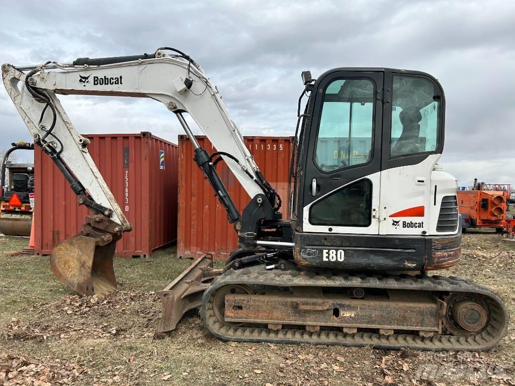 Bobcat E 80 Pásové rýpadlá