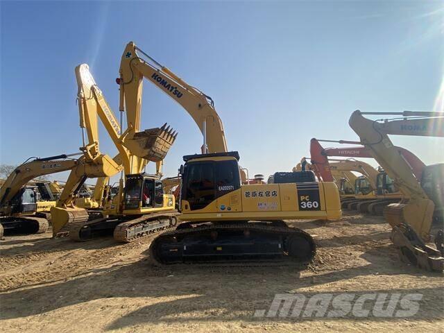 Komatsu PC 360 Pásové rýpadlá