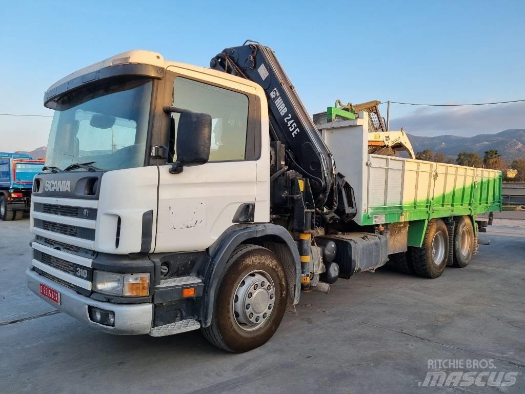 Scania P 94 GB Autožeriavy, hydraulické ruky