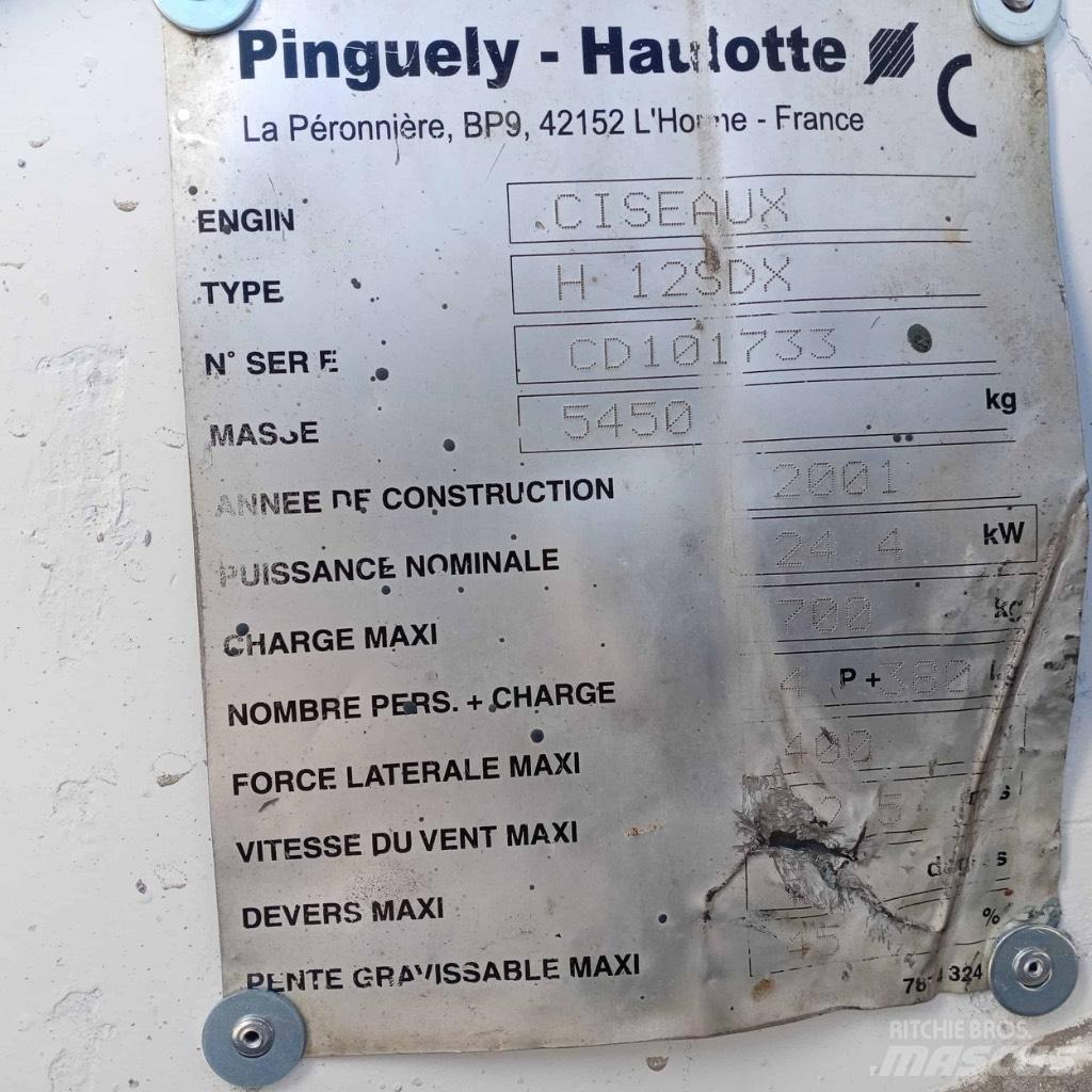 Haulotte H 12 SDX Nožnicové zdvíhacie plošiny