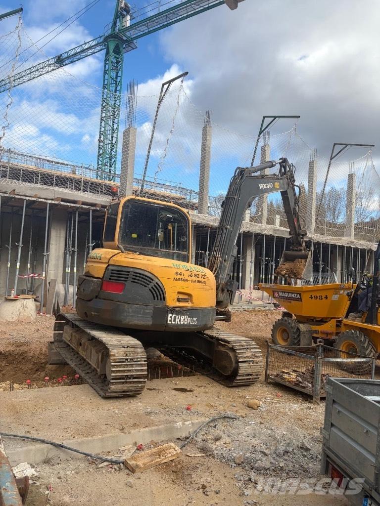 Volvo ECR 88 PLUS Midi rýpadlá 7 t - 12 t