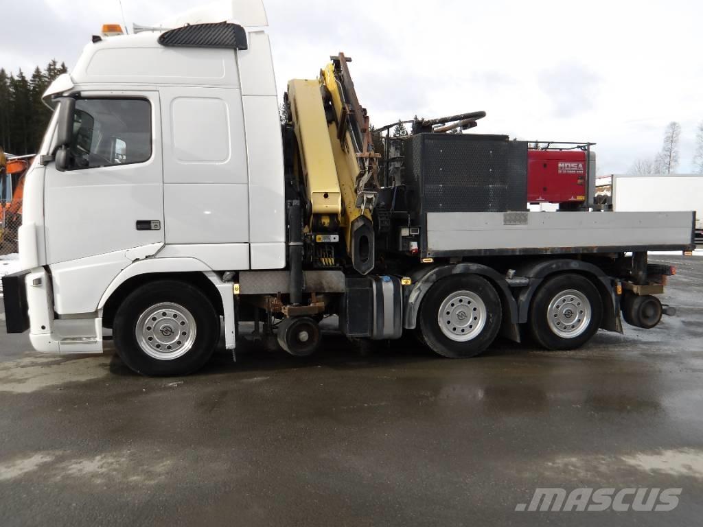 Volvo FH 13 6x2 Autožeriavy, hydraulické ruky