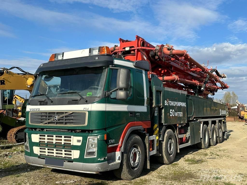 Volvo FM 480 Nákladné autá s čerpadlami betónu