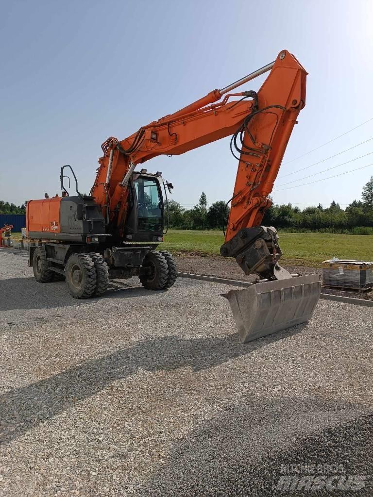 Hitachi ZX 190 W-3 Kolesové rýpadlá