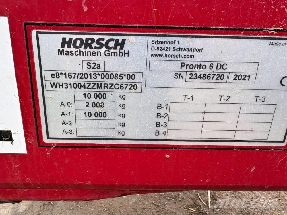 Horsch Pronto 6 DC Kombinované sejačky