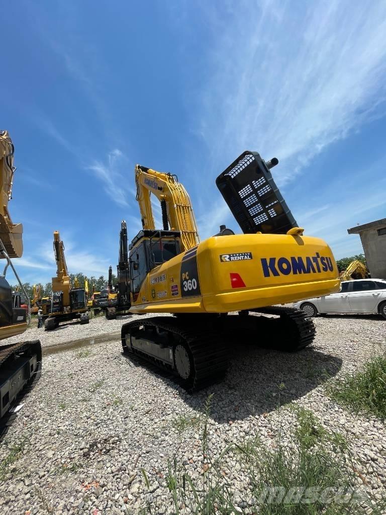 Komatsu PC 360 Pásové rýpadlá