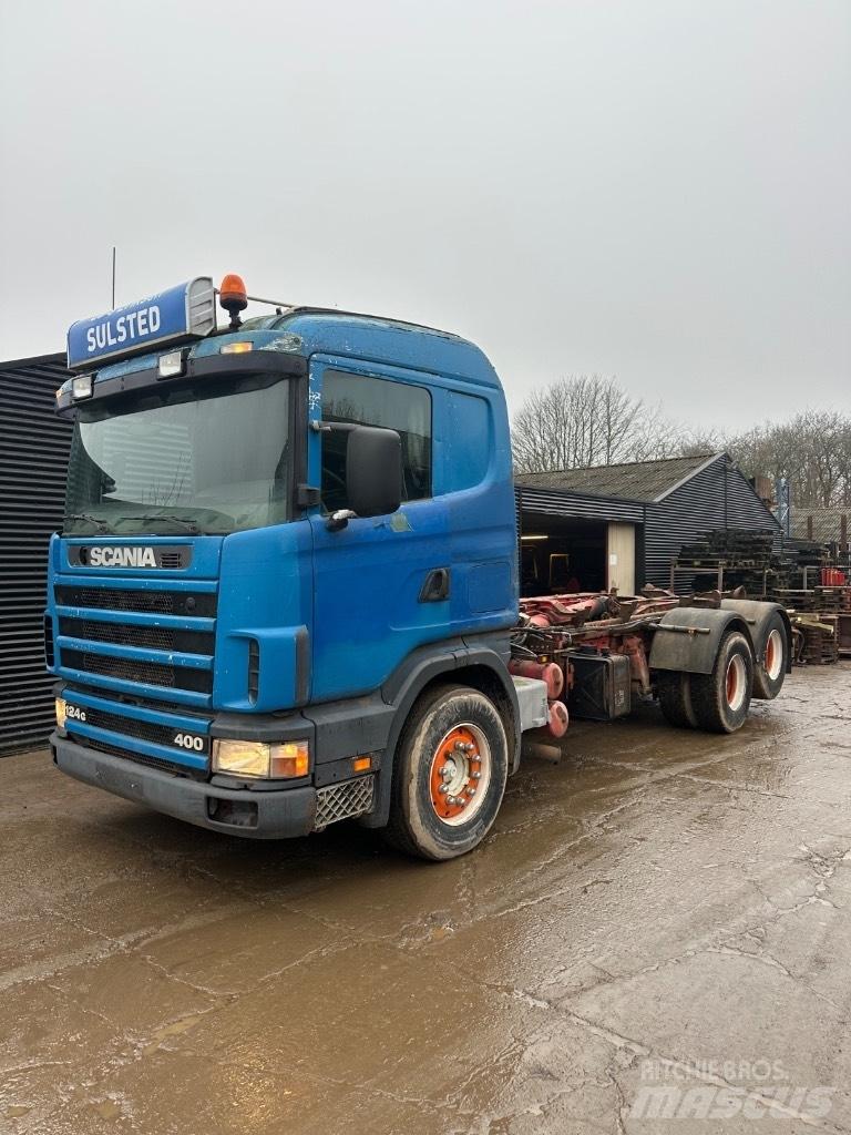Scania 124 Hákový nosič kontajnerov