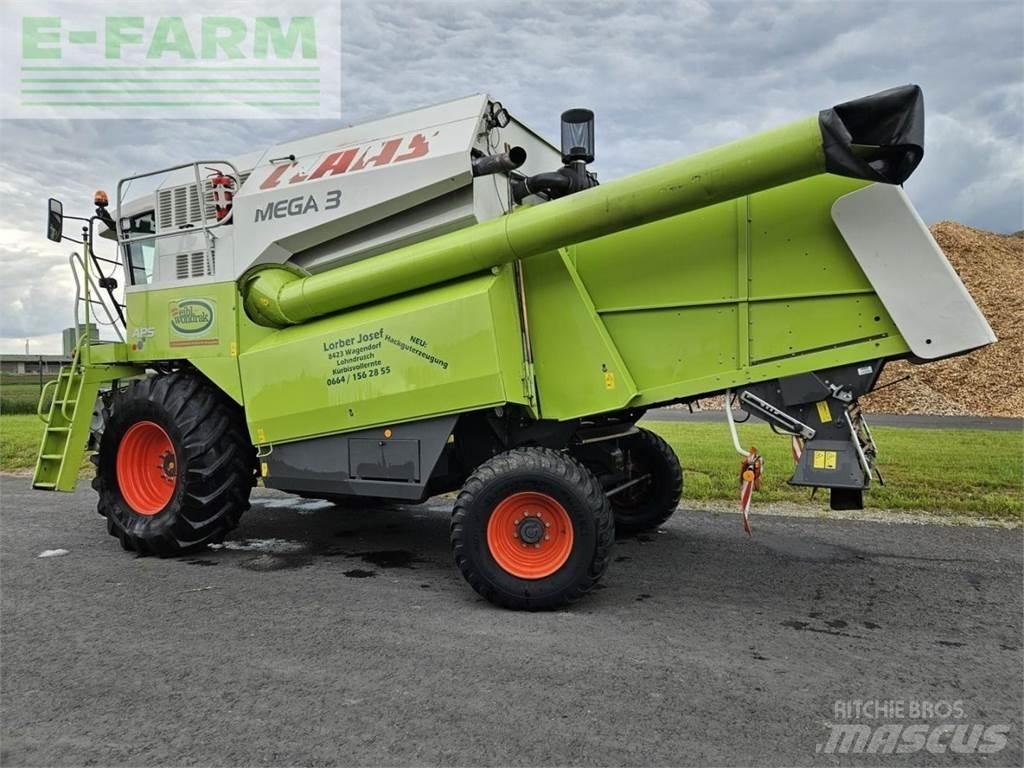 CLAAS Mega 370 Kombinované zberacie stroje